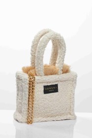 TEDDY BEIGE MINI TOTE BAG (2)